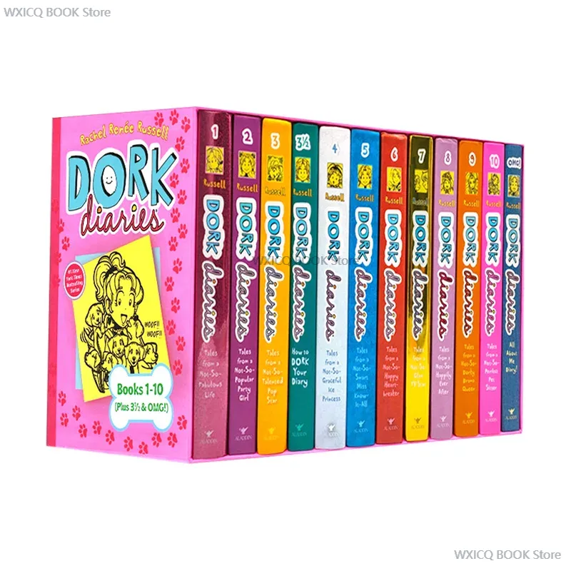 Gift Box Wrap Set - Caja de regalo de 12 libros,
