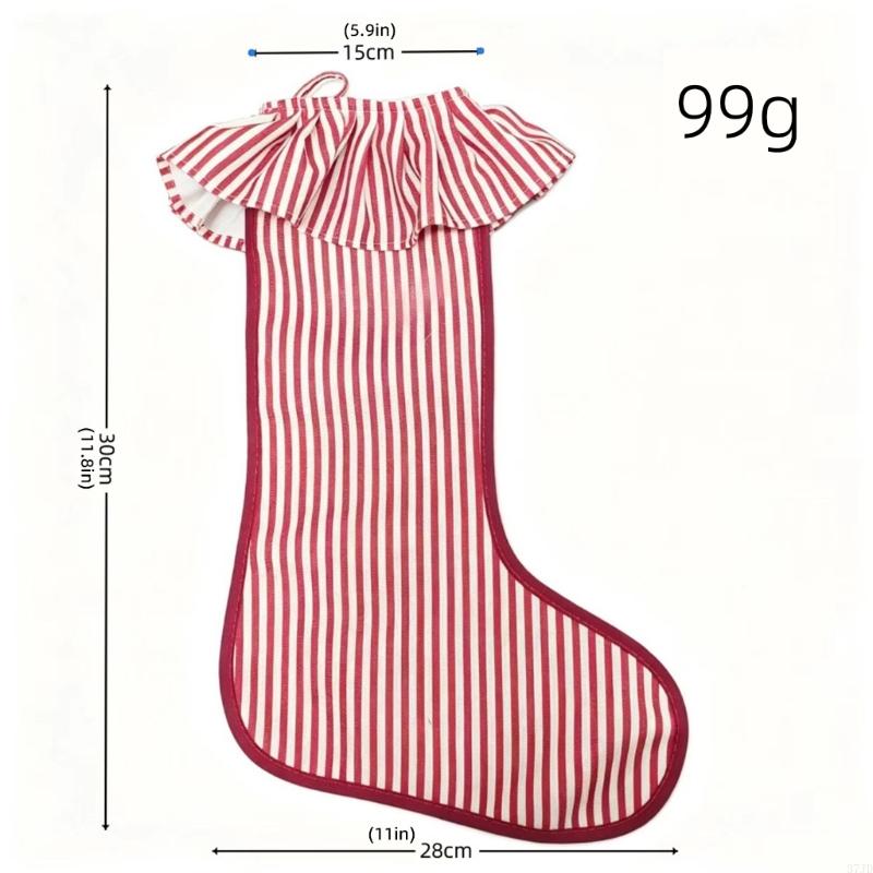 Calcetín navideño arpillera co - Christmas Stocking Hanging reseña y precio