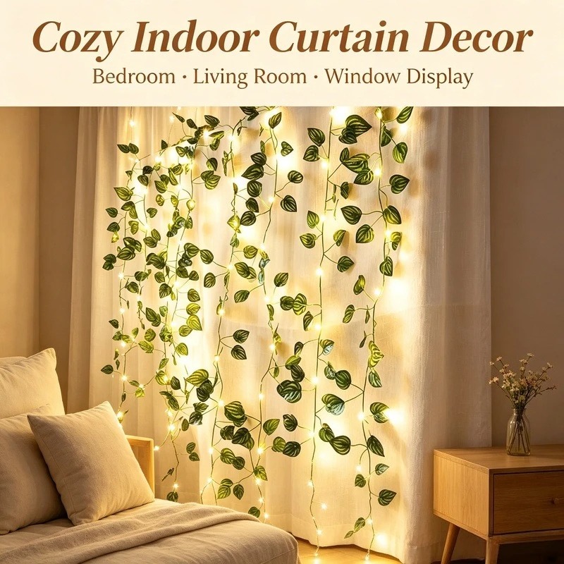 Luces LED de Guirnalda de Hoja - Led Fairy String Lights reseña y precio