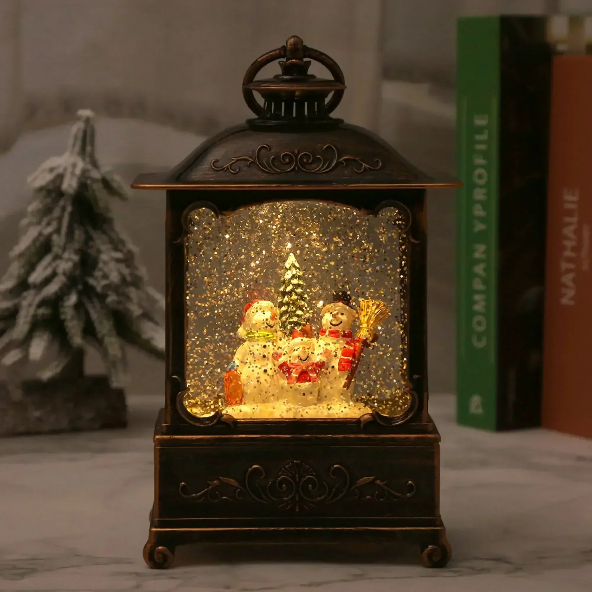 Caja de Música con Globo de Ni - Snow Globe Musical reseña y precio