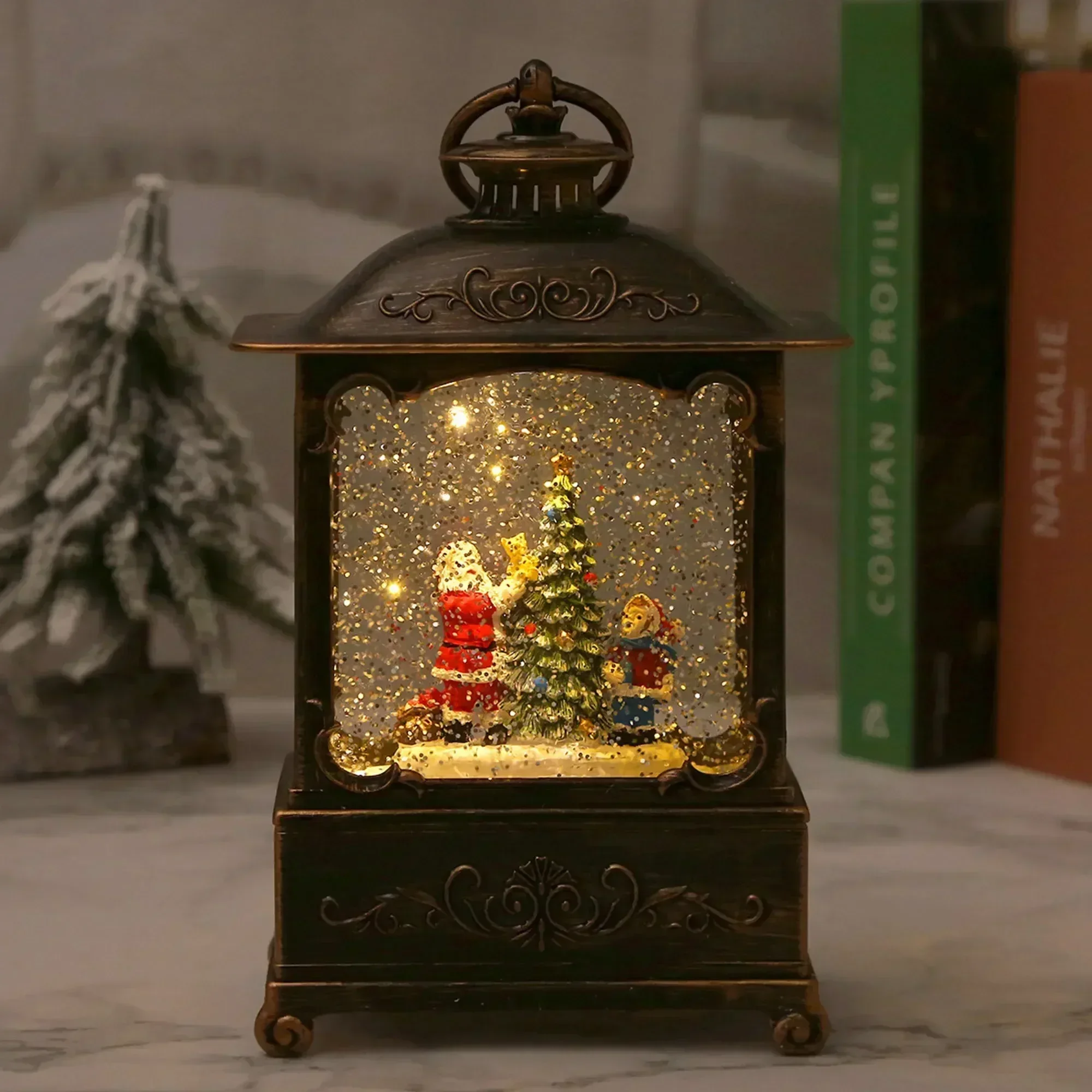 Caja de Música con Globo de Ni - Snow Globe Musical reseña y precio