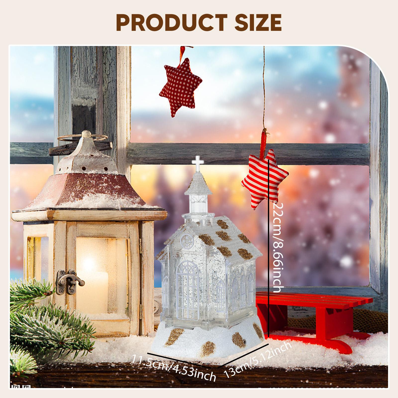 Decoración Navideña para el Ho - Snow Globe Musical reseña y precio