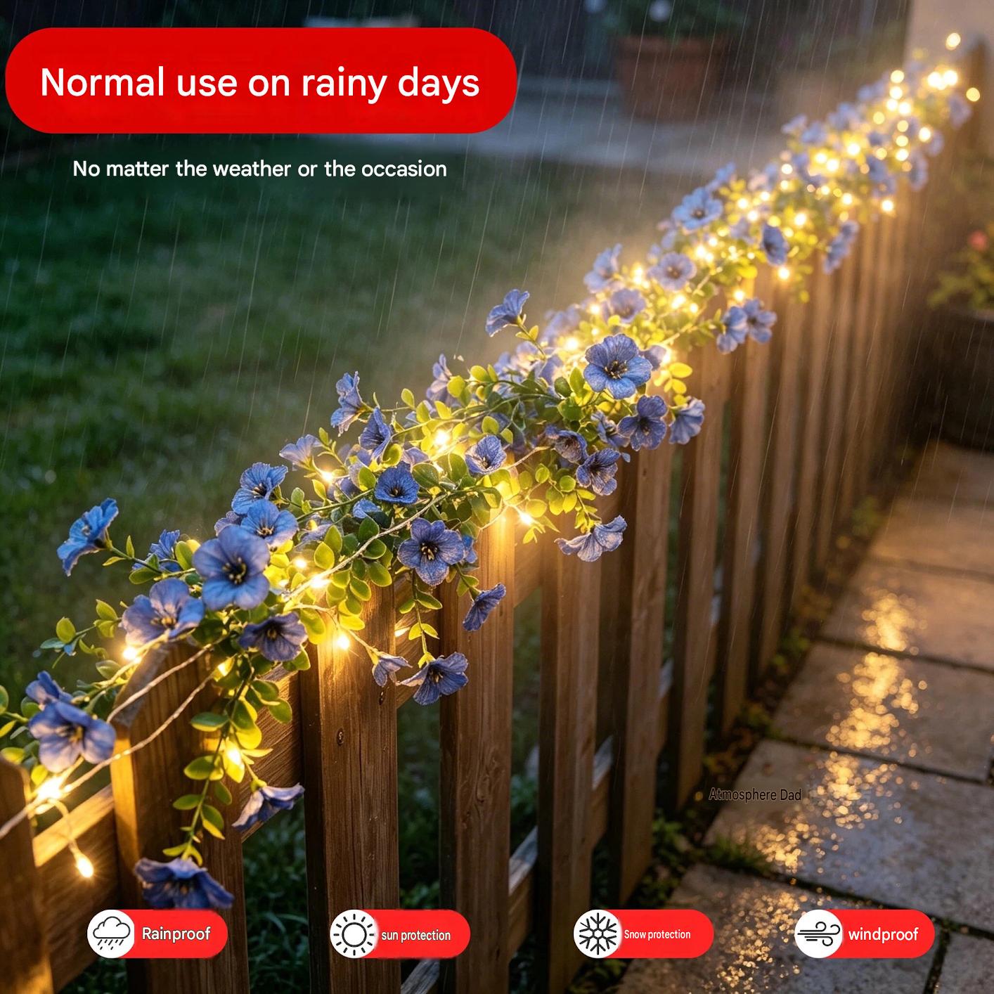 Luces Solares de Guirnalda de  - Christmas Lights Outdoor reseña y precio