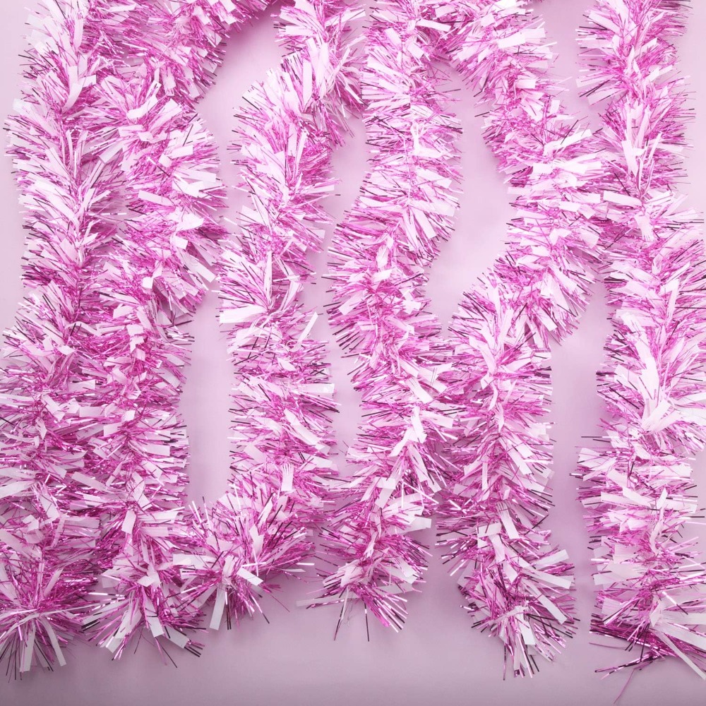 Guirnalda de 6 piezas con purp - Tinsel Garland Decoration reseña y precio