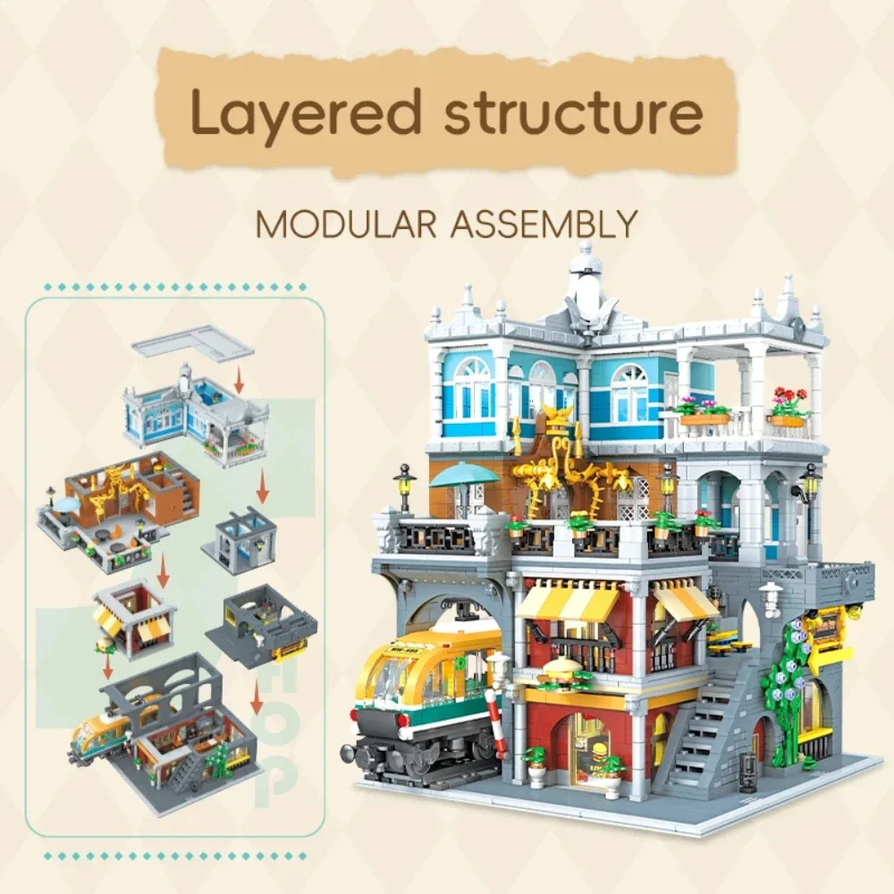BurgerShop-juegos de bloques d - Lego Set City reseña y precio