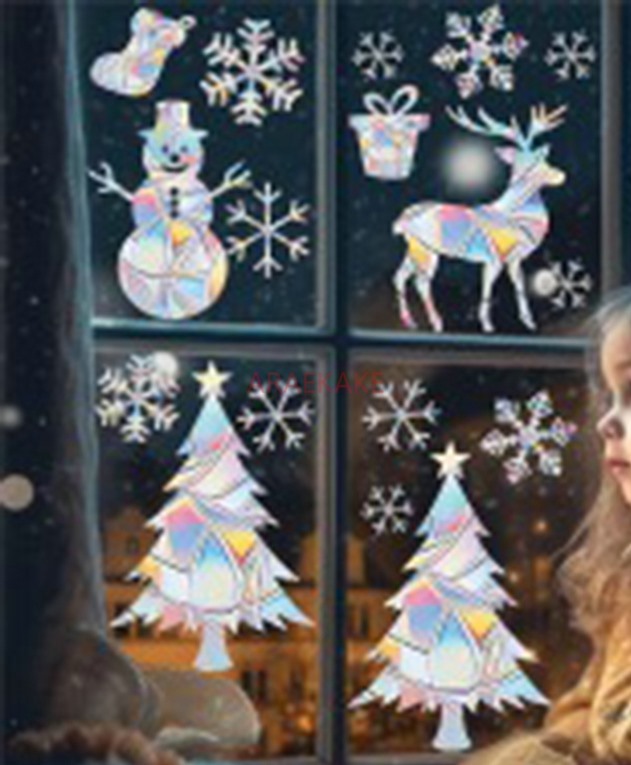 2 Juegos de Adhesivos Electros - Snowflake Window Decal reseña y precio