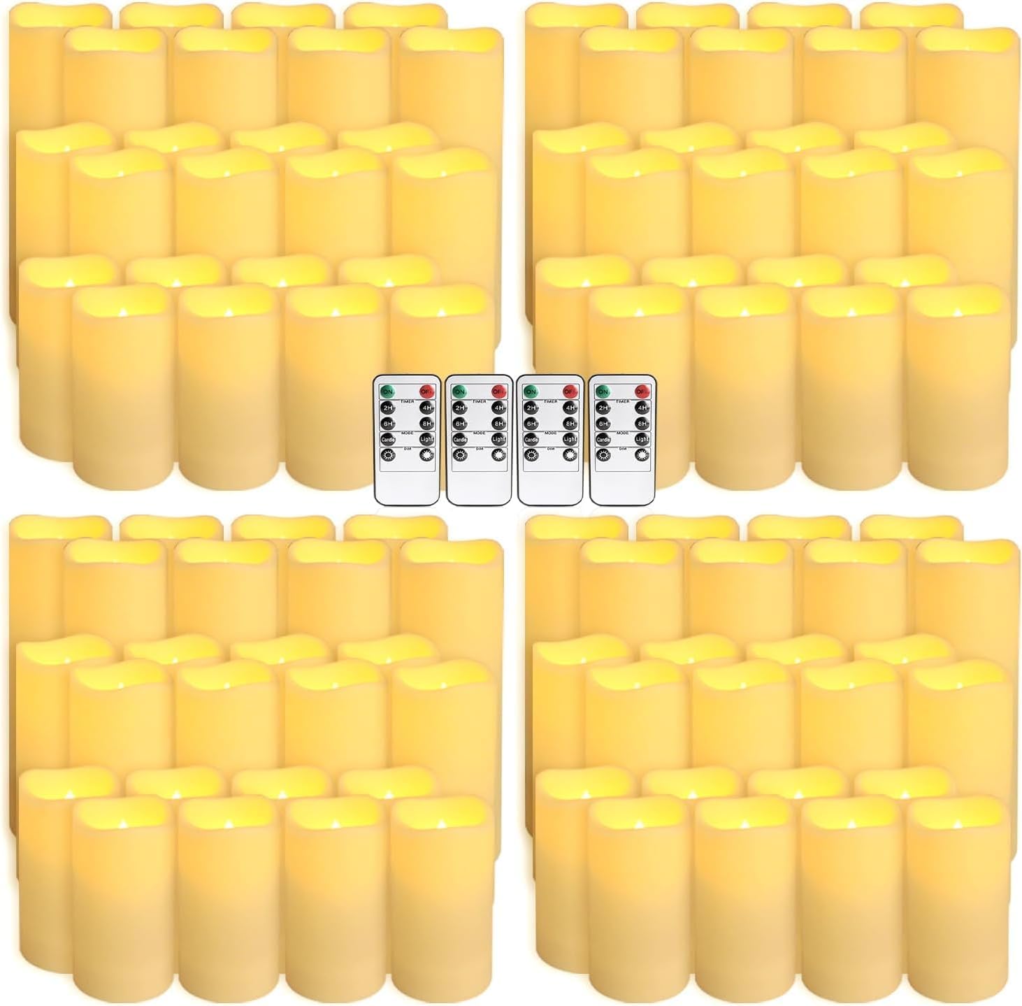 Juego de 96 Velas LED Impermea - Holiday Candle Set reseña y precio